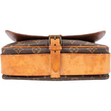 Louis Vuitton Canvas Monogram Cartouchiere GM Crossbody Bag
