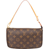 Louis Vuitton Canvas Monogram Pochette Accessoire Handbag