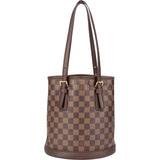 Louis Vuitton Damier Ebene Monogram Bucket PM Shoulder Bag