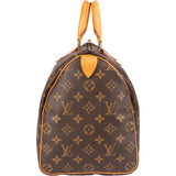 Louis Vuitton Canvas Monogram Speedy 35 Handbag