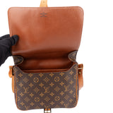 Louis Vuitton Canvas Monogram Cartouchiere GM Crossbody Bag