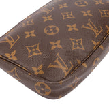 Louis Vuitton Canvas Monogram Pochette Accessoire Handbag