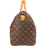 Louis Vuitton Canvas Monogram Speedy 35 Handbag