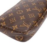 Louis Vuitton Canvas Monogram Pochette Accessoire Handbag
