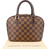 Louis Vuitton Damier Ebene Monogram Sarria Mini Handbag