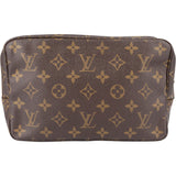 Louis Vuitton Canvas Monogram Trousse Toilette 23 Clutch