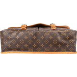 Louis Vuitton Canvas Monogram Gibeciere Crossbody Bag