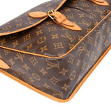 Louis Vuitton Canvas Monogram Gibeciere Crossbody Bag