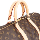 Louis Vuitton Canvas Monogram Keepall 50