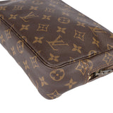 Louis Vuitton Canvas Monogram Trousse Toilette 23 Clutch