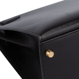 Hermès Black Boxcalf Kelly 32 Handbag