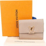 Louis Vuitton Taurillon Leather Mini Capucines Wallet