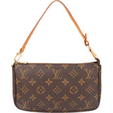 Louis Vuitton Canvas Monogram Pochette Accessoire Handbag