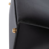Hermès Black Boxcalf Kelly 32 Handbag