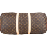 Louis Vuitton Canvas Monogram Keepall 50