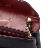 Chanel Quilted Lambskin 24K Gold Single Flap Crossbody Bag