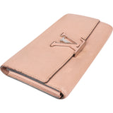 Louis Vuitton Pink Leather Capucines Wallet