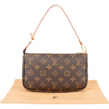Louis Vuitton Canvas Monogram Pochette Accessoire Handbag