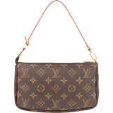 Louis Vuitton Canvas Monogram Pochette Accessoire Handbag