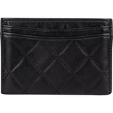 Chanel Quilted Lambskin Palladium CC Cardholder