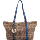 Fendi FF Monogram Zucchino Shopper Bag