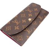 Louis Vuitton Canvas Monogram Emilie Wallet