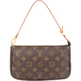 Louis Vuitton Canvas Monogram Pochette Accessoire Handbag