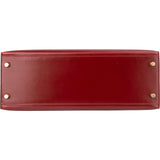 Hermès Bordeaux Boxcalf Kelly 32 Handbag