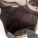 Gucci Leather GG Monogram Guccissima Handbag