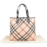 Burberry Nova-Check Monogram Handbag