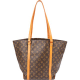 Louis Vuitton Canvas Monogram Sac Shopping Shoulder Bag