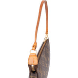 Louis Vuitton Canvas Monogram Pochette Accessoire Handbag