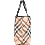 Burberry Nova-Check Monogram Handbag