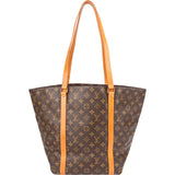 Louis Vuitton Canvas Monogram Sac Shopping Shoulder Bag