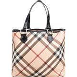 Burberry Nova-Check Monogram Handbag
