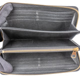 Louis Vuitton Leather Empreinte Monogram Zippy Wallet