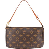 Louis Vuitton Canvas Monogram Pochette Accessoire Handbag