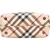 Burberry Nova-Check Monogram Handbag