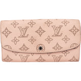 Louis Vuitton Pink Leather Mahina Wallet