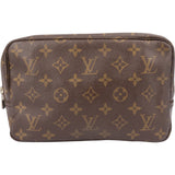 Louis Vuitton Canvas Monogram Trousse Toilette 23 Clutch
