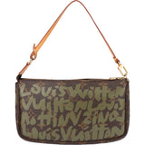 Louis Vuitton Limited Graffiti Pochette Accessoire Handbag