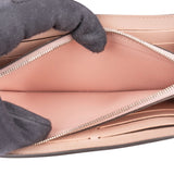 Louis Vuitton Pink Leather Mahina Wallet