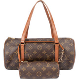 Louis Vuitton Canvas Monogran Papillon Set Handbag