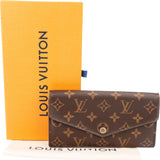Louis Vuitton Canvas Monogram Sarah Wallet