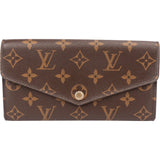 Louis Vuitton Canvas Monogram Sarah Wallet