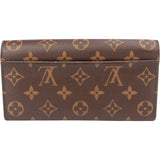 Louis Vuitton Canvas Monogram Sarah Wallet