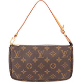 Louis Vuitton Canvas Monogram Pochette Accessoire Handbag