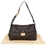 Louis Vuitton Brown Leather Monogram Motard Shoulder Bag