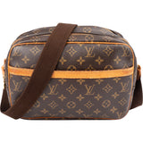 Louis Vuitton Canvas Monogram Reporter PM Crossbody Bag