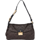Louis Vuitton Brown Leather Monogram Motard Shoulder Bag